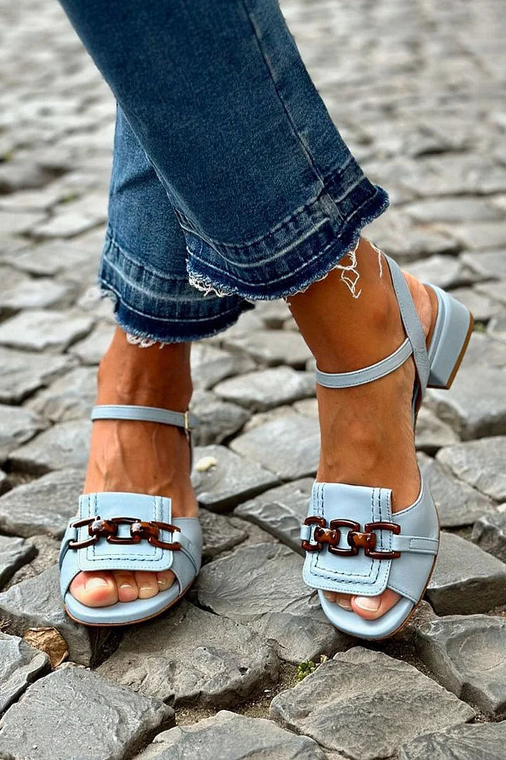 Marisol™ | Heeled Sandals with Front Detail