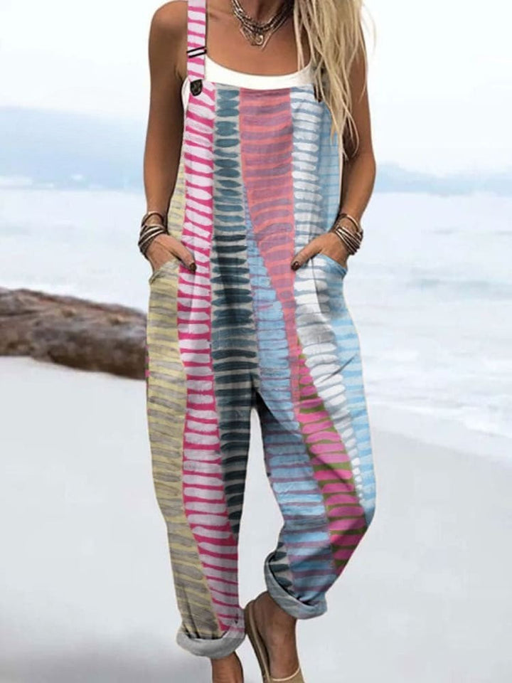 Coastal Rhythm Dungarees