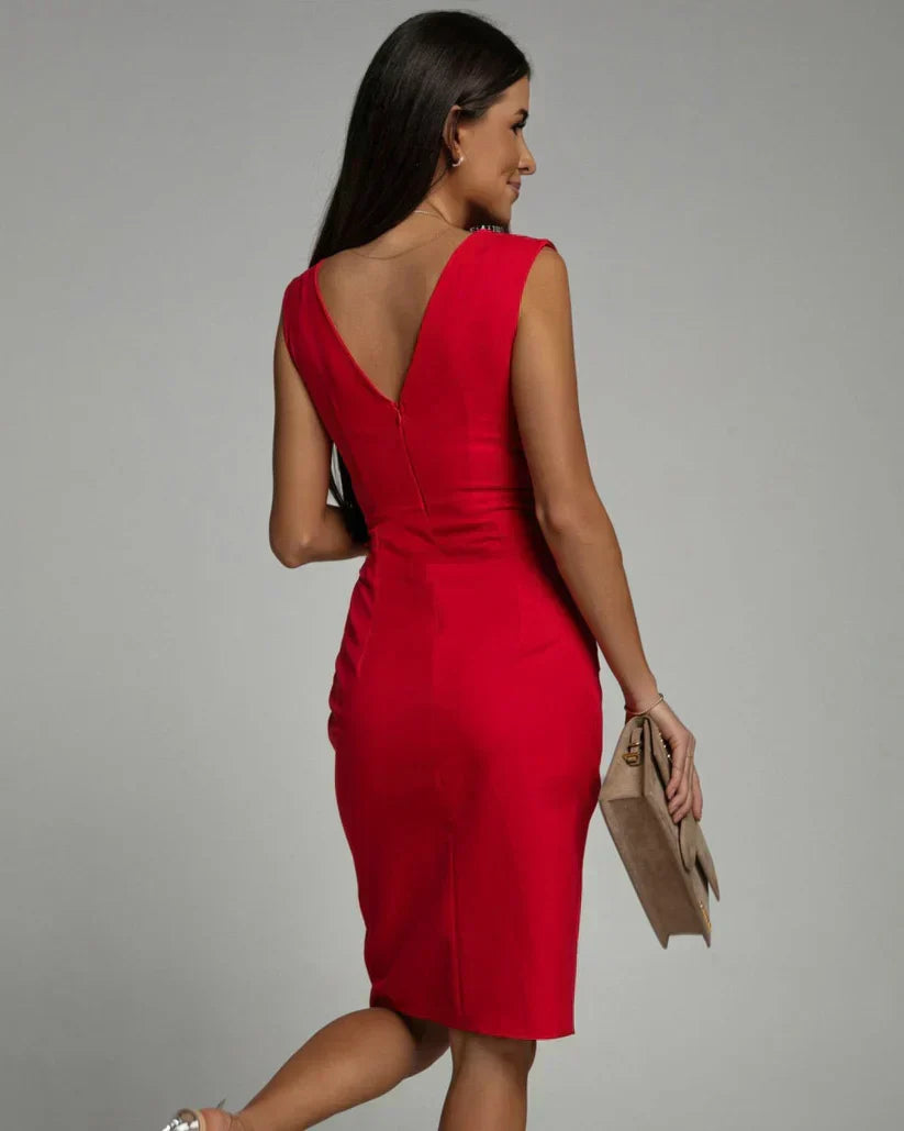MARGERY | ELEGANT MIDI DRESS