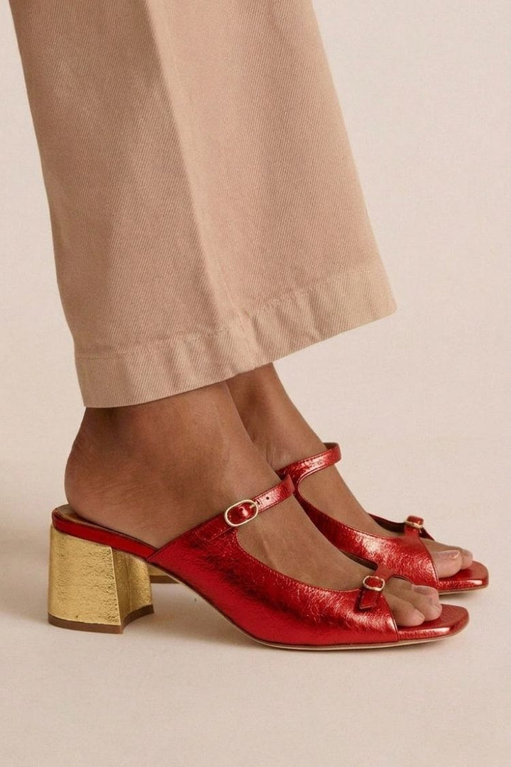 Amelia | Heeled Sandals with Bow