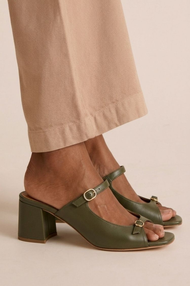 Amelia | Heeled Sandals with Bow