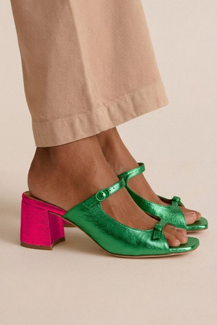 Amelia | Heeled Sandals with Bow