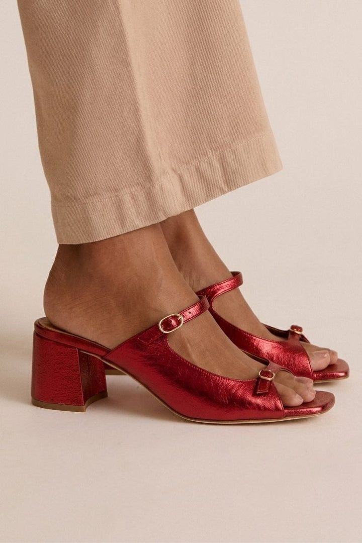 Amelia | Heeled Sandals with Bow