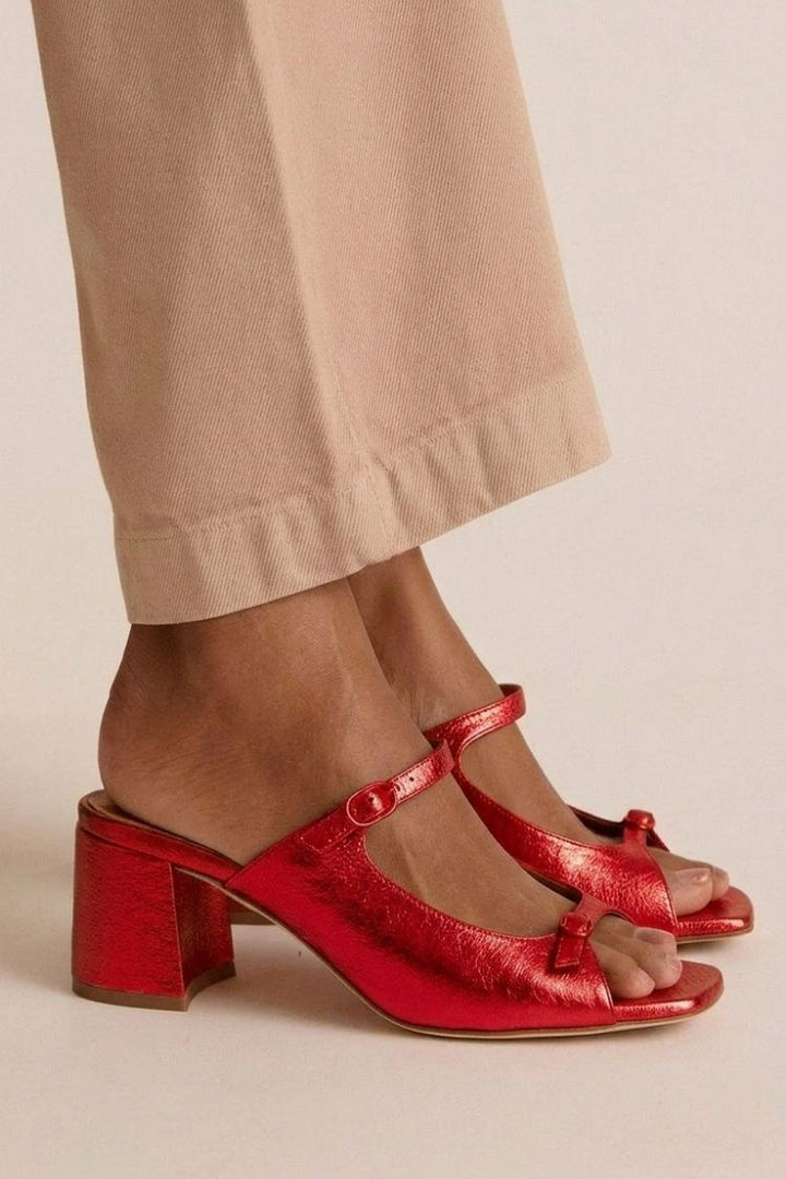 Amelia | Heeled Sandals with Bow