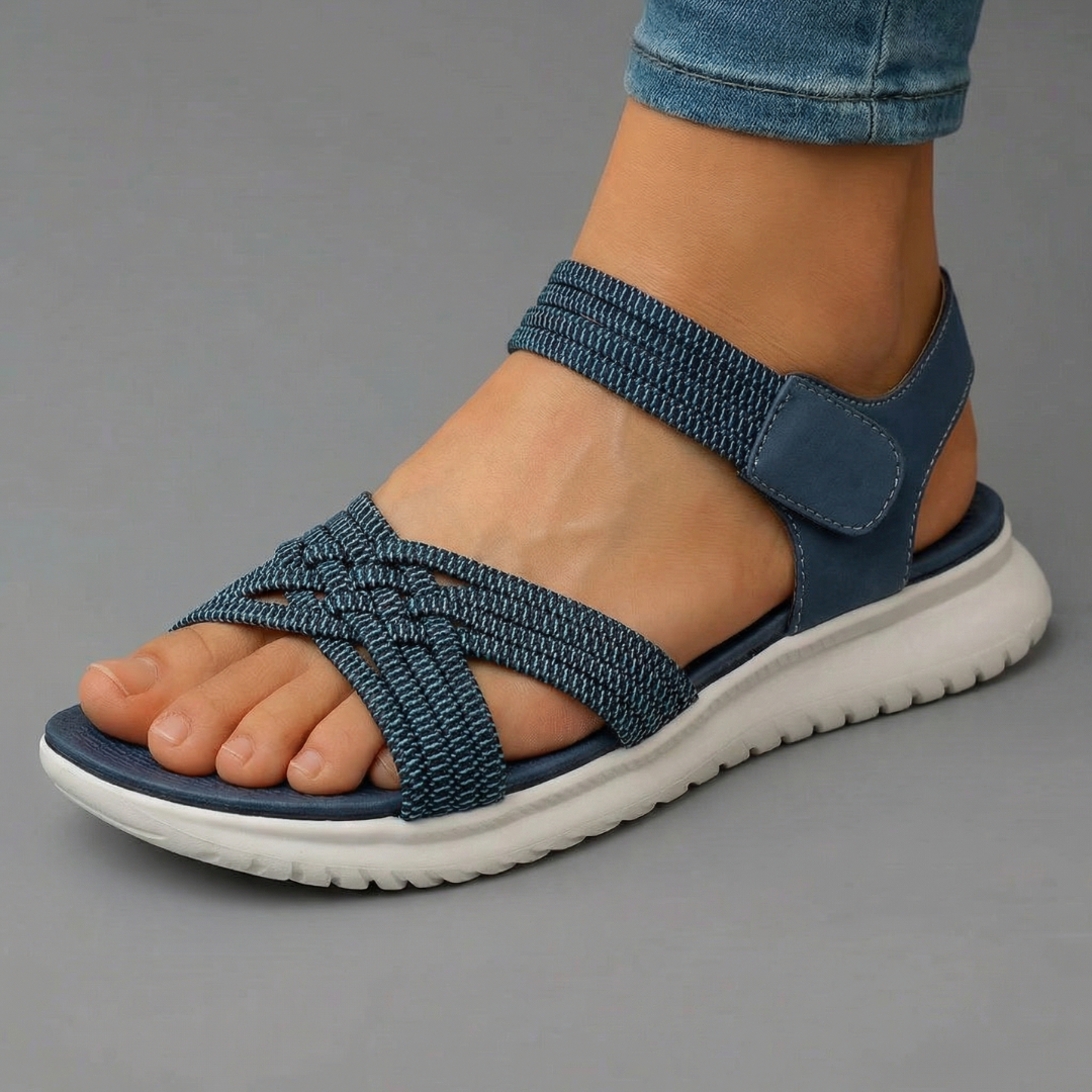 OLIVIA MANCHESTER | CRISTINA ULTRA-COMFORT ORTHOPEDIC SANDALS