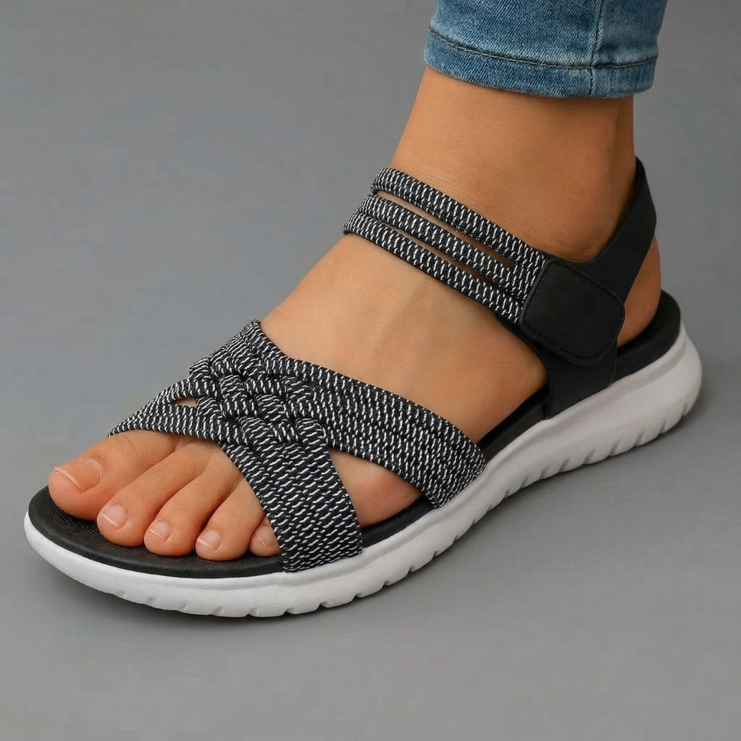 OLIVIA MANCHESTER | CRISTINA ULTRA-COMFORT ORTHOPEDIC SANDALS