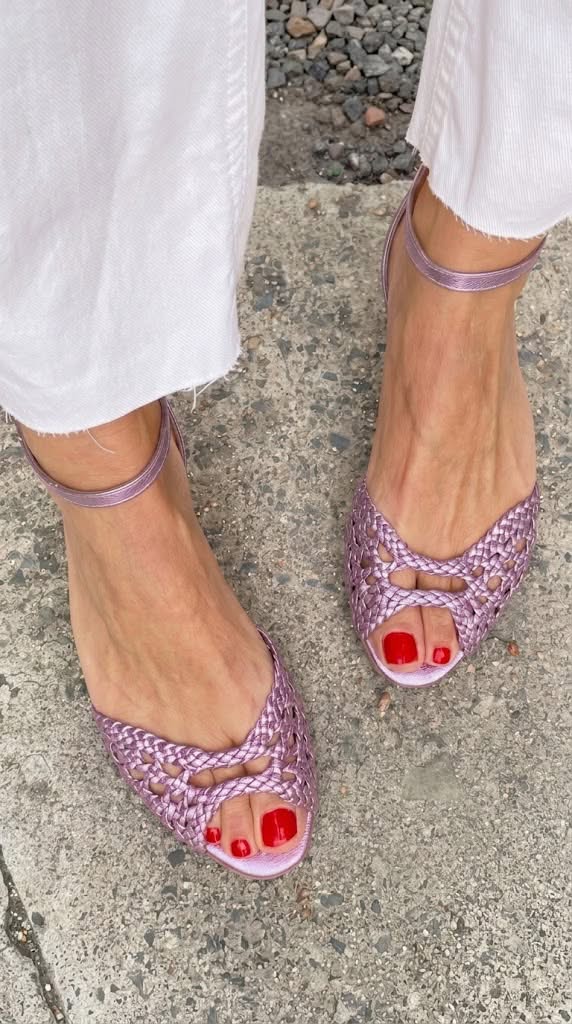 Soledad™ | Braided Gold Sandals