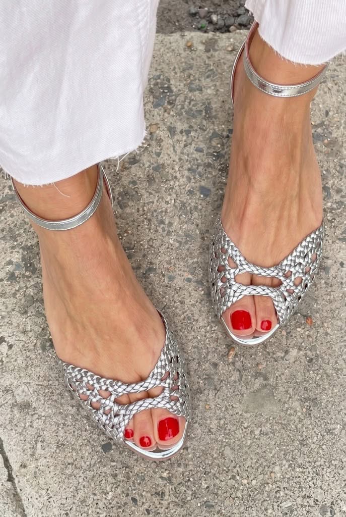 Soledad™ | Braided Gold Sandals