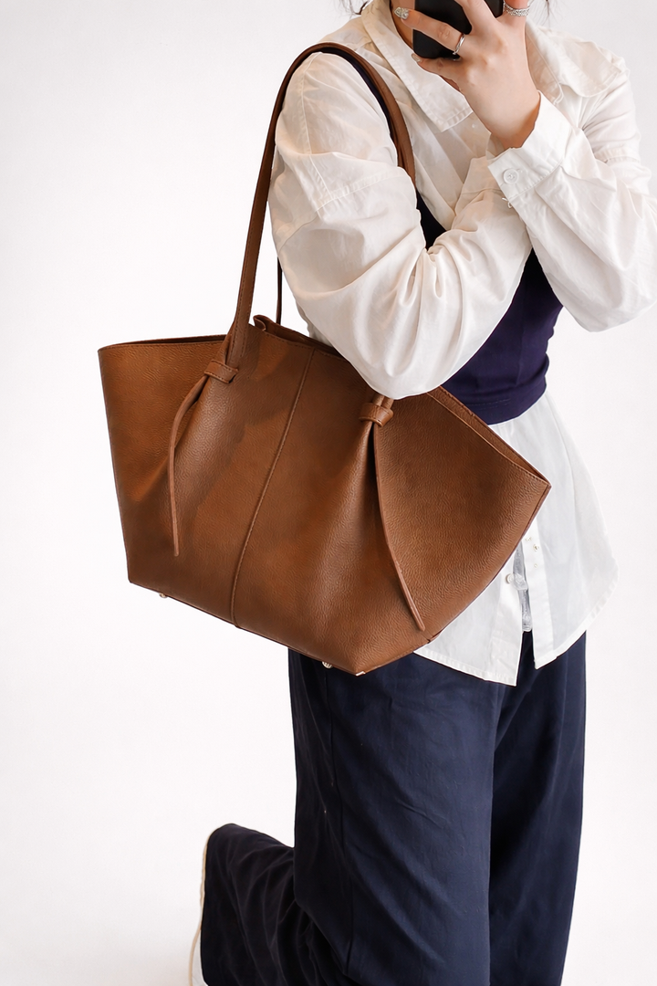 Sarah Premium Leather Tote