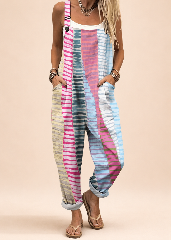 Coastal Rhythm Dungarees