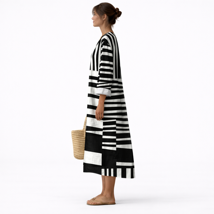 Lara™ | Graphic Printed Dress