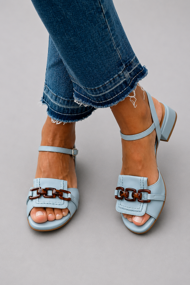 Marisol™ | Heeled Sandals with Front Detail