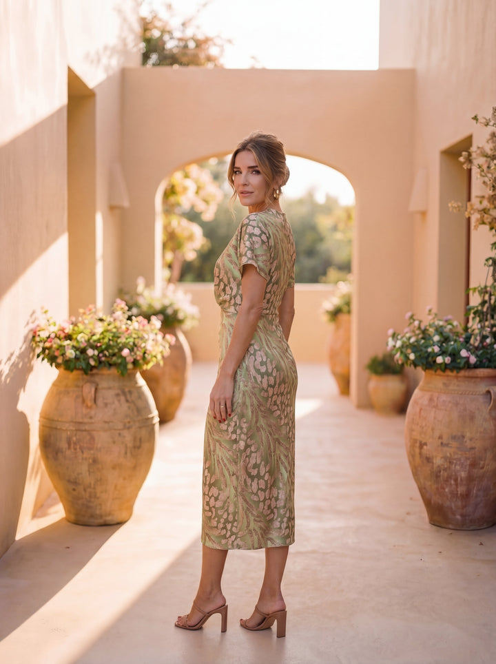 Antonella | Elegant dress in lightweight, fluid fabric