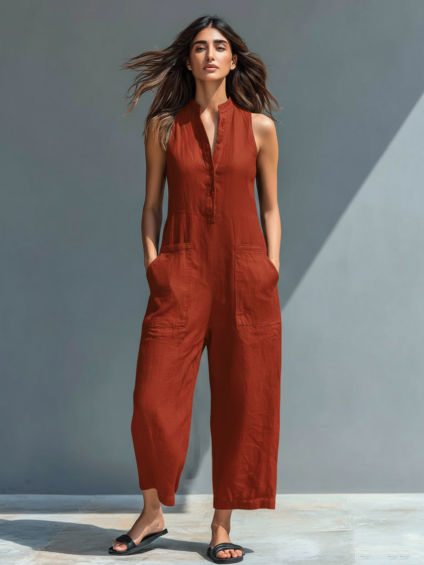 Emma™  Relaxed Minimalist Jumpsuit