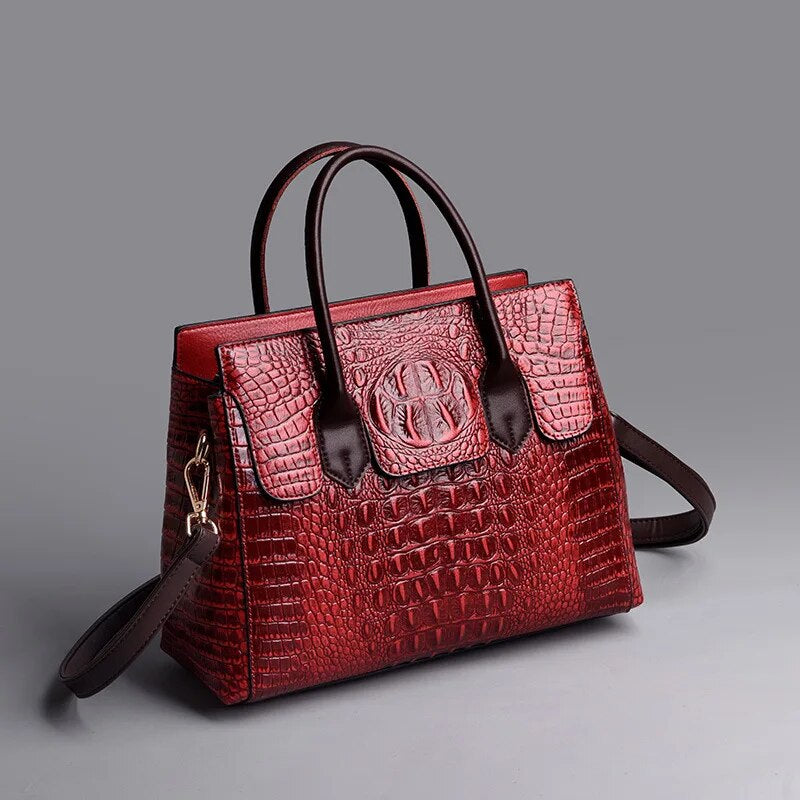 Luxury  Crocodile Designer Handbag