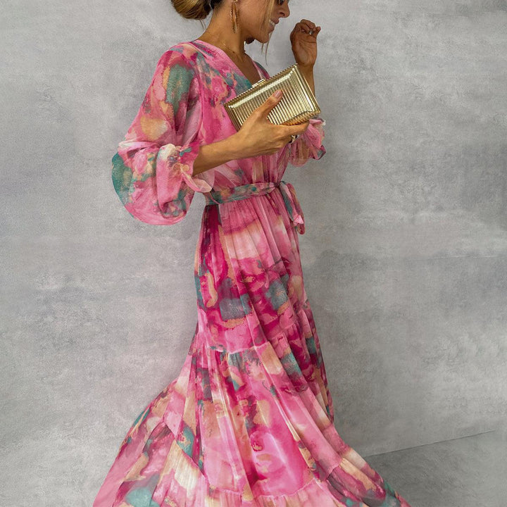 Hazel | Floral Print Wrap Dress