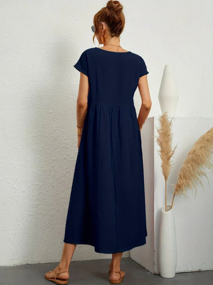 Charlotte ™ — Flowing Midi Dress with Timeless Elegance