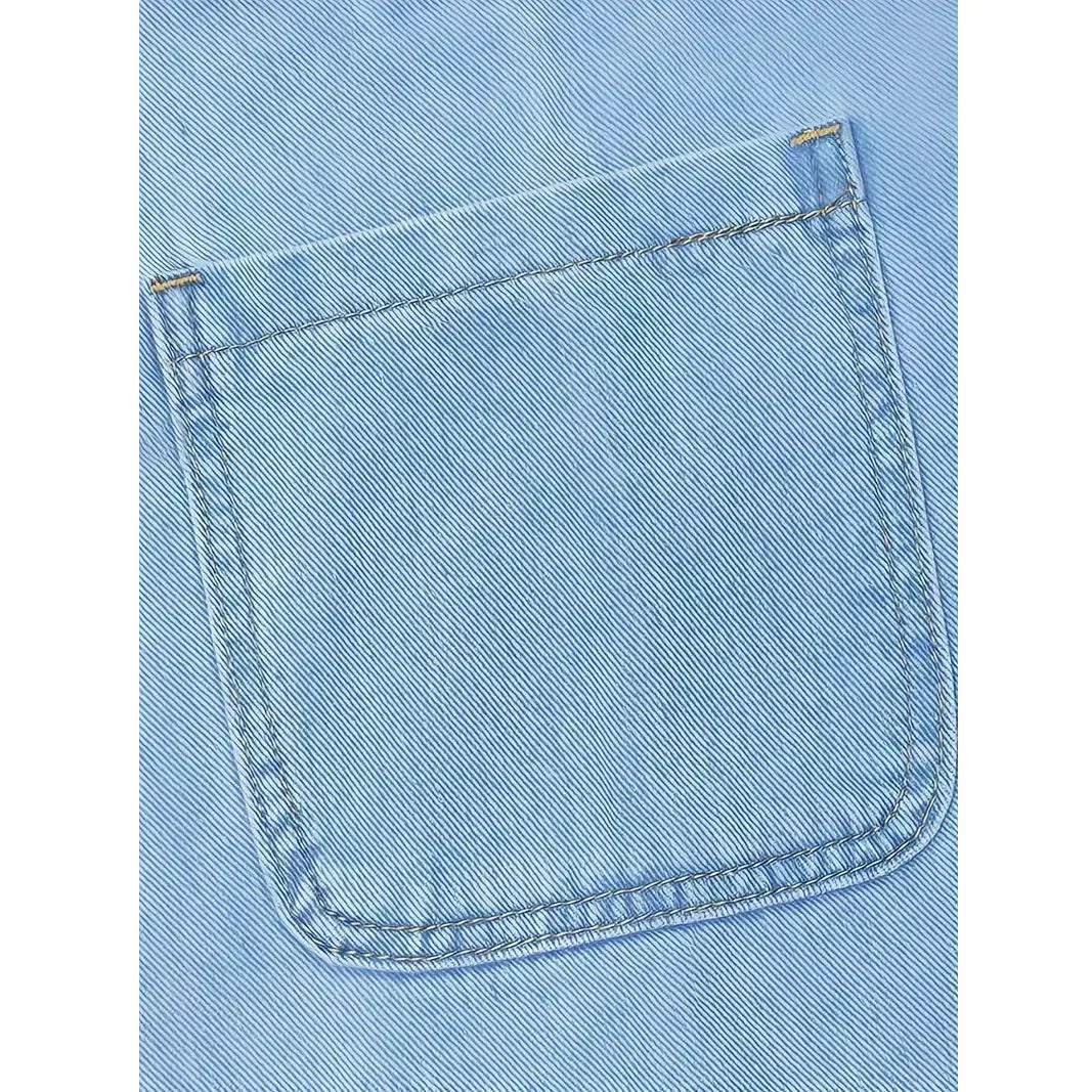 Saylor | Relaxed Denim-Look Dress