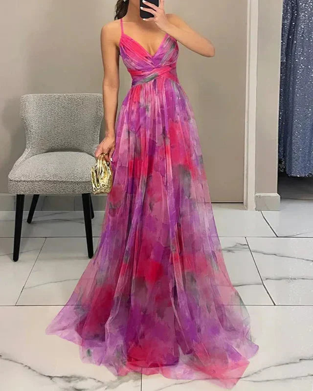 Madeline | Floral Maxi Dress for Effortless Elegance