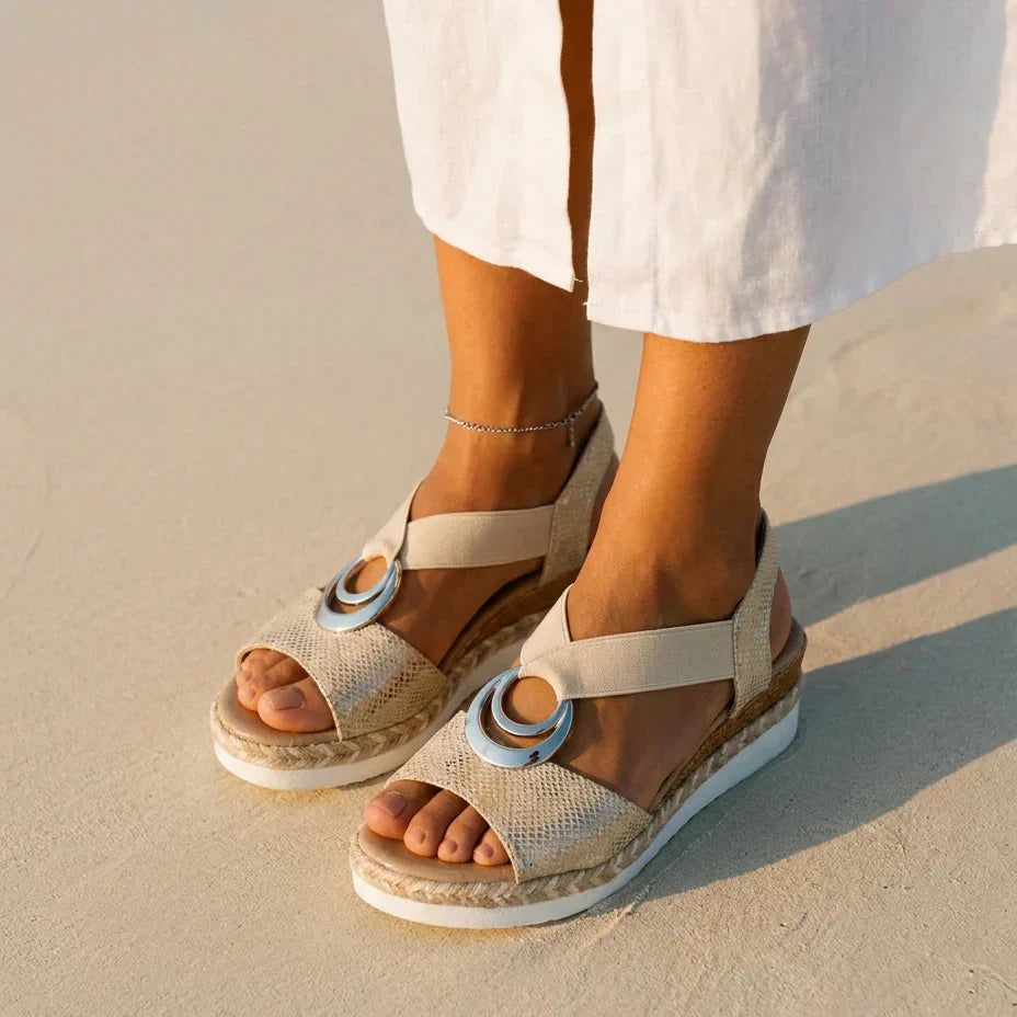 OLIVIA MANCHESTER | SERENA ORTHOPEDIC COMFORT SANDALS