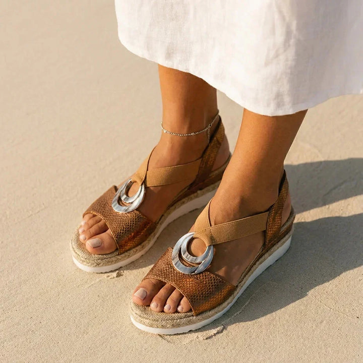 OLIVIA MANCHESTER | SERENA ORTHOPEDIC COMFORT SANDALS