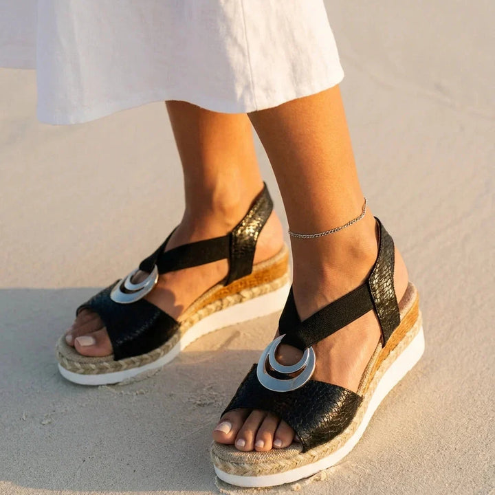 OLIVIA MANCHESTER | SERENA ORTHOPEDIC COMFORT SANDALS