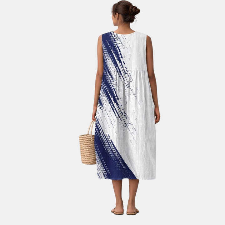 Elena™ | Elegant Midi Dress for the Day