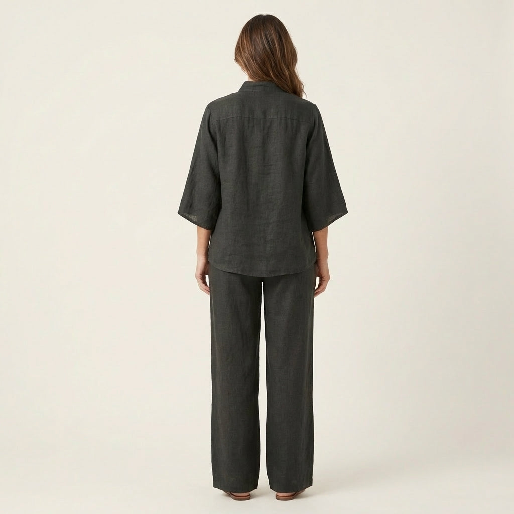 Zerah | Linen Two-Piece Set