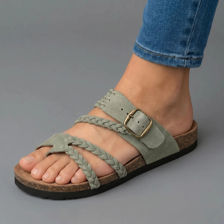 OLIVIA MANCHESTER | MARA ORTHOPEDIC SANDALS WITH COMFORT INSOLE