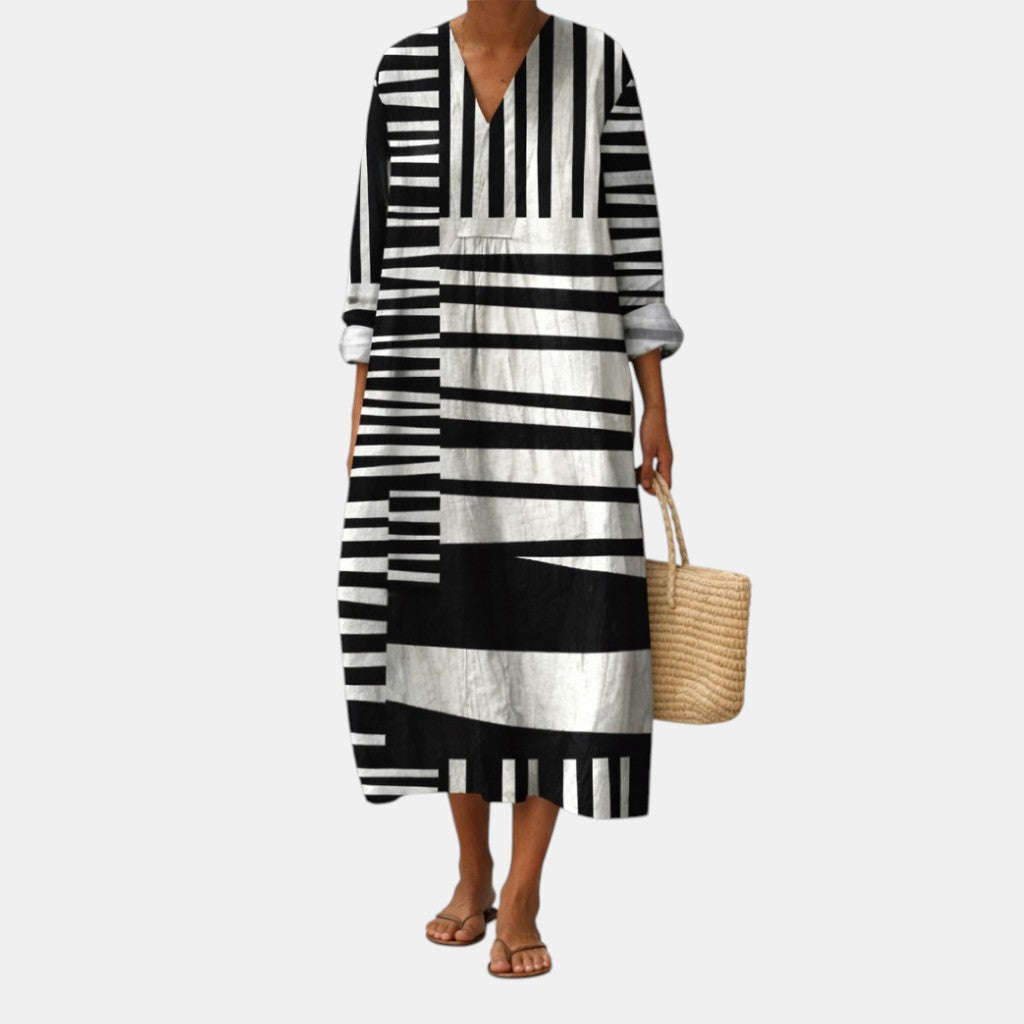 Lara™ | Graphic Printed Dress