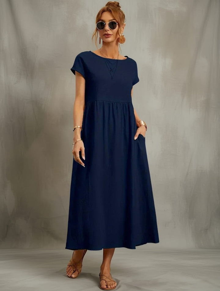Charlotte ™ — Flowing Midi Dress with Timeless Elegance