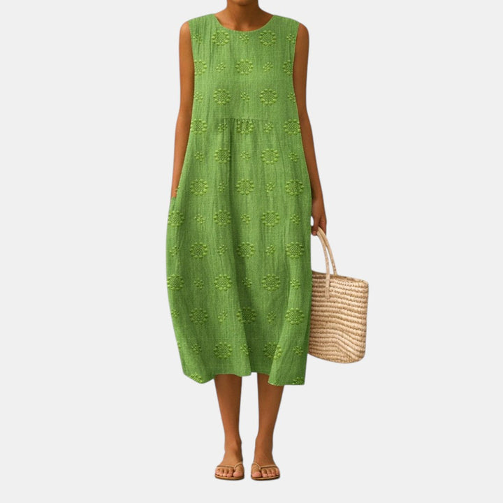 Olivia™ | Cool Midi Dress for Daytime