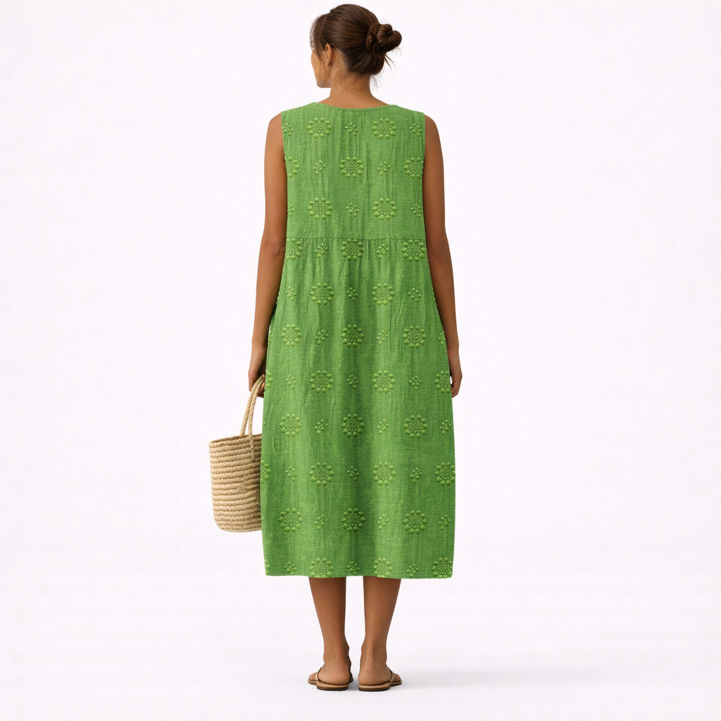 Olivia™ | Cool Midi Dress for Daytime
