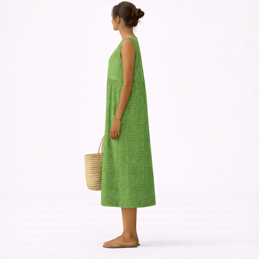 Olivia™ | Cool Midi Dress for Daytime