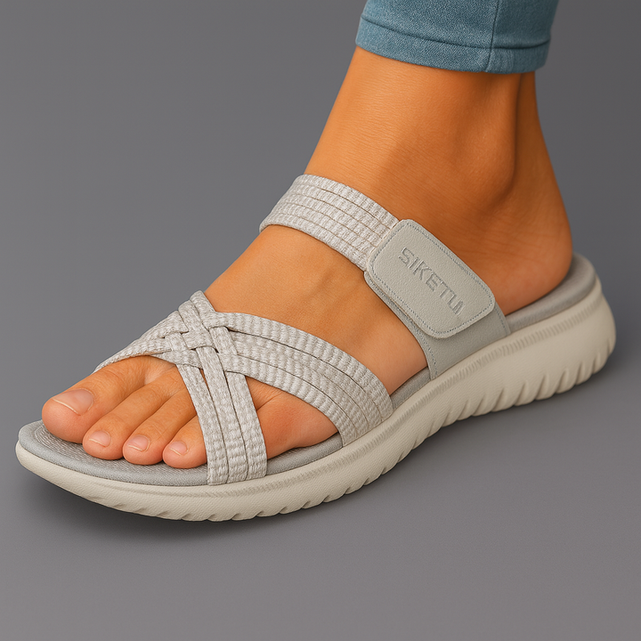 OLIVIA MANCHESTER | LINA ORTHOPEDIC SLIP-ON SANDALS